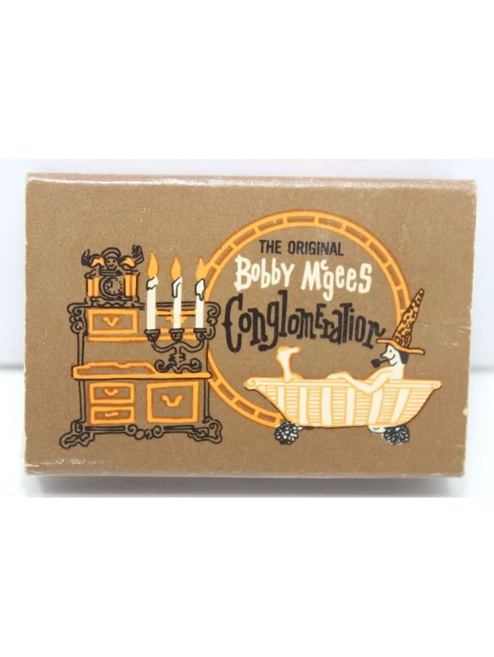 VTG Matchbook The Original Bobby Mcgees Conglomeration Restaurant & Discotheque